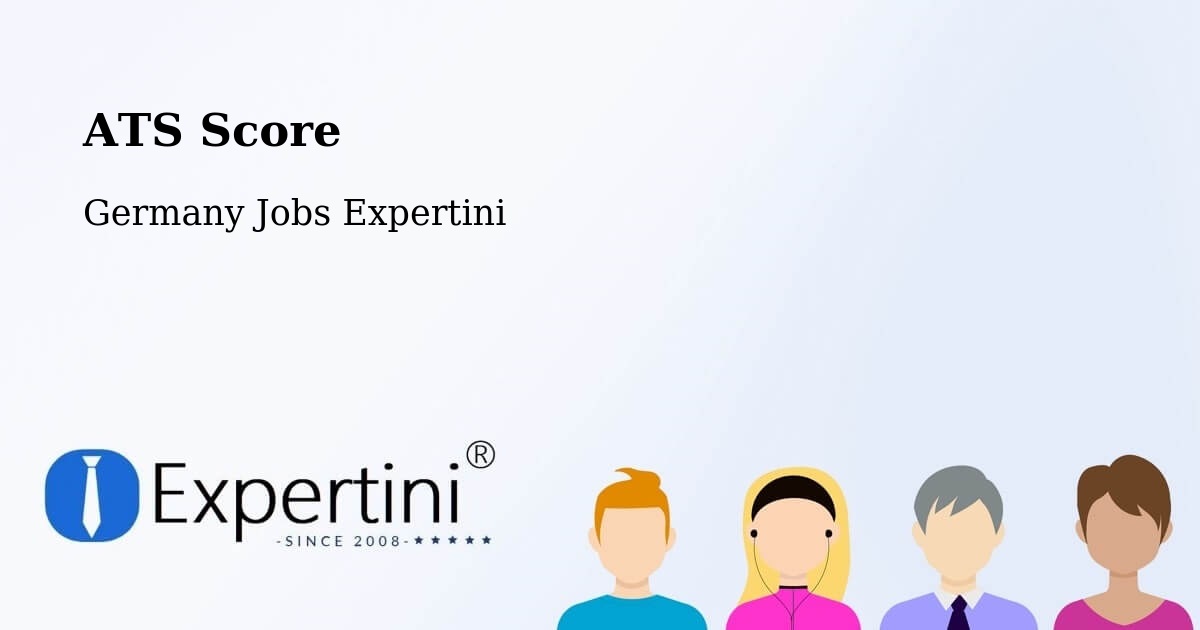 Resume ATS Score & Job Description Match Tool – Geraberg - Germany Jobs Expertini