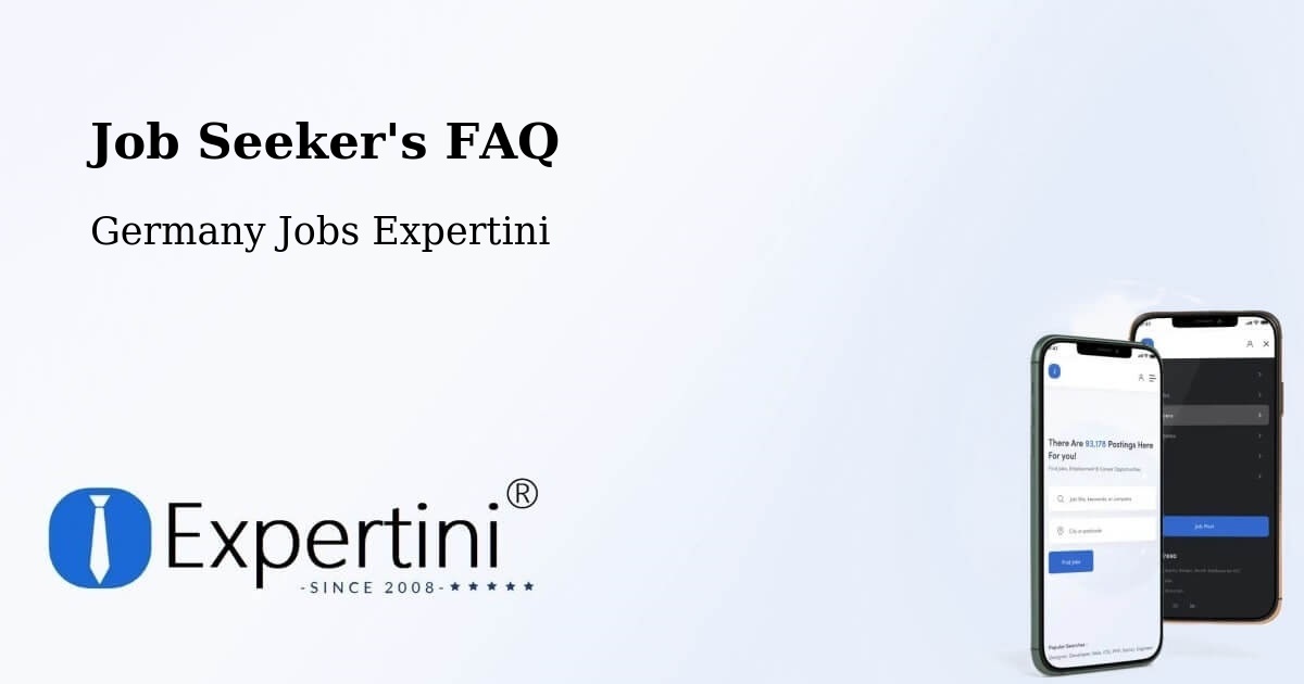 Job Seeker FAQ – Geraberg - Germany Jobs Expertini