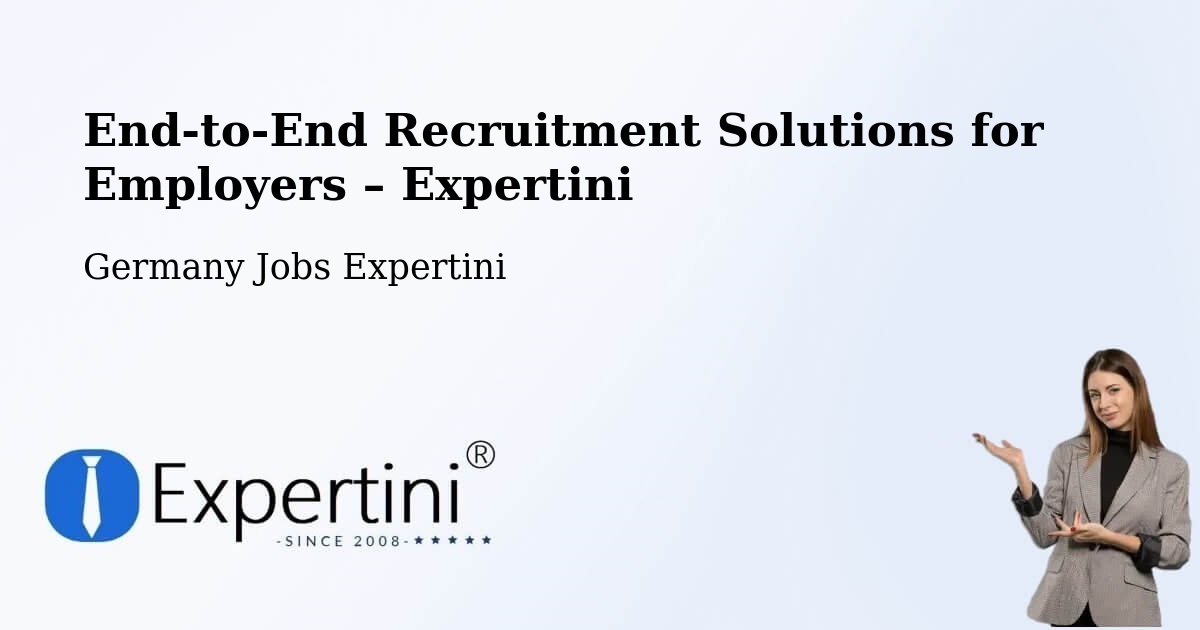 Recruitment Solutions for Employers – Geraberg - Geraberg, Germany Jobs Expertini